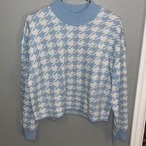 Houndstooth sweater